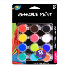 Perfecto perfomance Kids Art Washable 12 colores set art acrylic paint